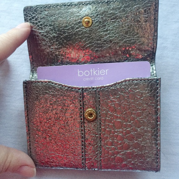 Botkier Silver Card Case - Picture 3 of 5